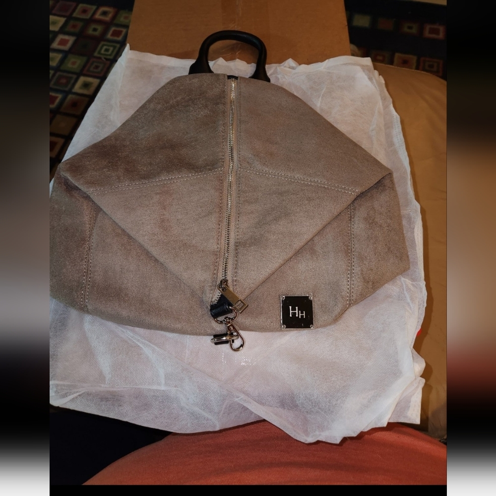 Huntington Hill suede backpack